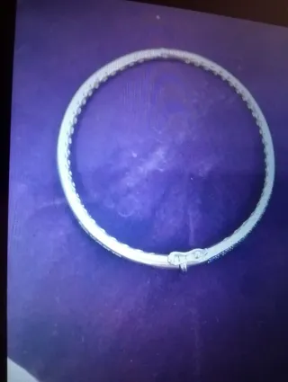 Pulsera Aristocrazy Zafiros Azules y Plateada