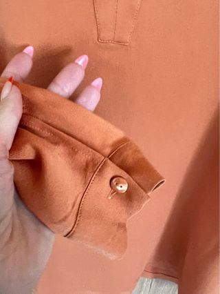 Blusa Max Mara Naranja Terracota