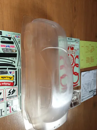 Carrocería Audi A4 quattro Tamiya TT01