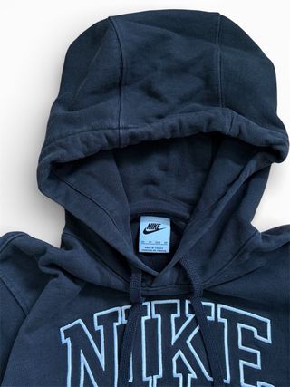Casaco com capuz Nike preto