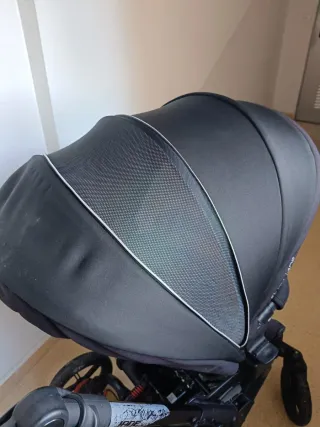 Silla de paseo Jane Epic Negra con capazo