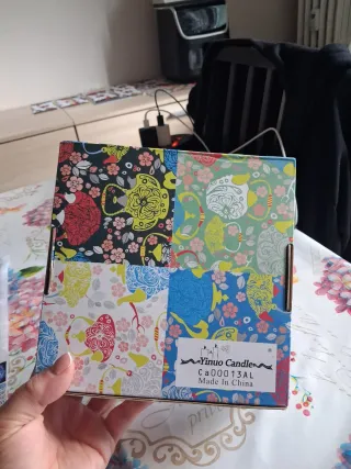 Set 4 candele decorative