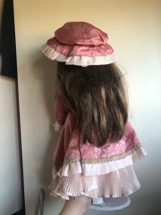 Bambola porcellana vintage decorativa