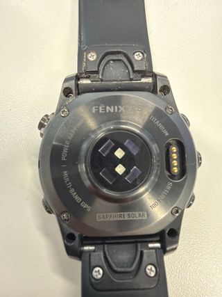 Garmin Fenix 7S Zafiro Solar Titanio 42mm
