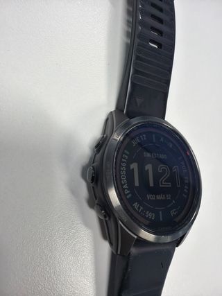 Garmin Fenix 7S Zafiro Solar Titanio 42mm