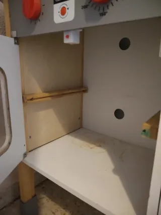 Cocinita de madera para niños