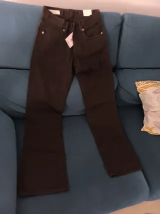 Pantalón mujer marrón