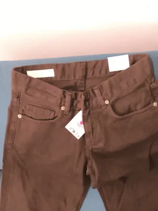 Pantalón mujer marrón