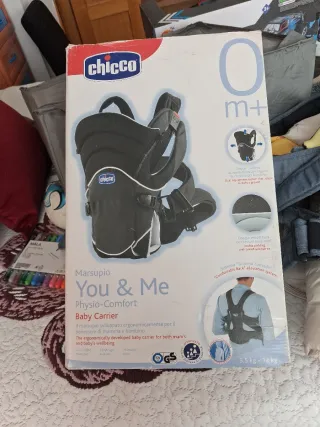 Mochila Portabebés Chicco Gris