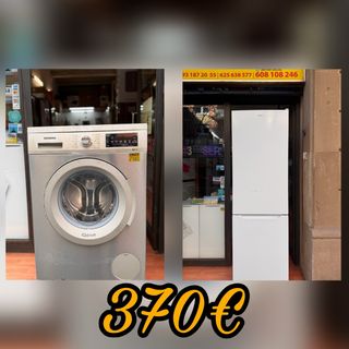 Lavadora y Frigorífico con Garantía