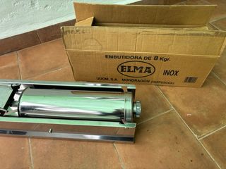 Embutidora de acero inoxidable para matanza