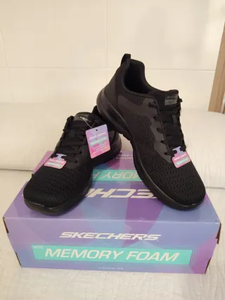 Zapatillas Skechers Negras Talla 39