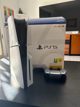 PlayStation 5 Slim Blanca