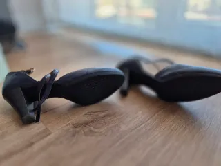 Zapato salón Hispanitas azul T.40