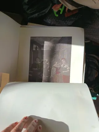 Grabado de Don Quijote edición facsimil