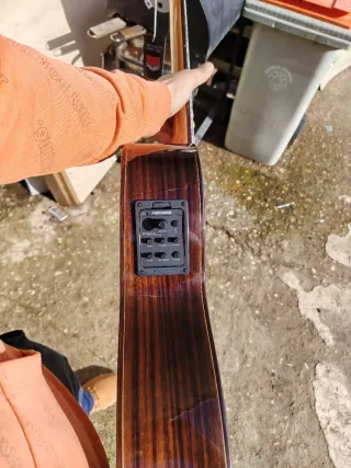 Guitarra Martínez Palosanto Amplificada