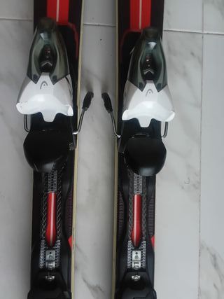 Esquís Head con bastones