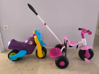 Moto y Triciclo Infantil