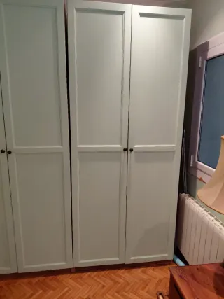Cuatro armarios Pax Ikea como nuevos