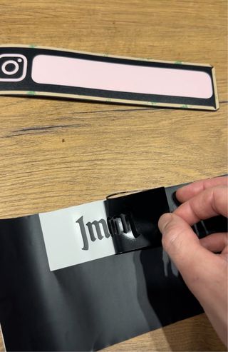 Pegatina LED Instagram