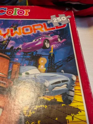 Cuscini Cars e Gioco Clementoni più macchinetta