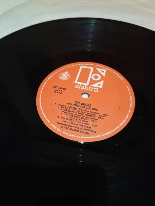 LP The Doors Waiting For The Sun 1982