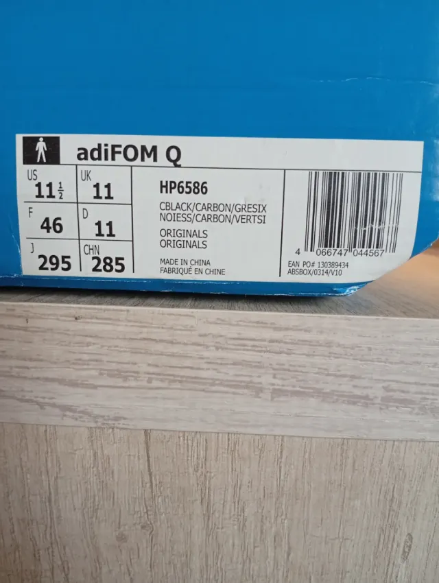 Adidas adiFOM Q Zapatillas Negras