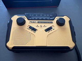 Radio PRUNUS J-369 Manivela Solar USB FM/AM