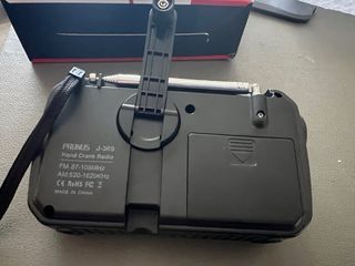 Radio PRUNUS J-369 Manivela Solar USB FM/AM