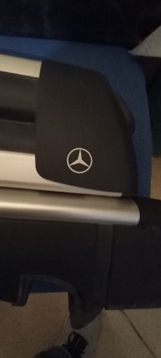 Barras de techo Mercedes de aluminio-portaequipaje