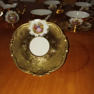 Servizio da tè Bavaria 1843 oro