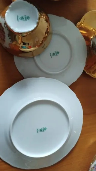 Servizio da tè Bavaria 1843 oro