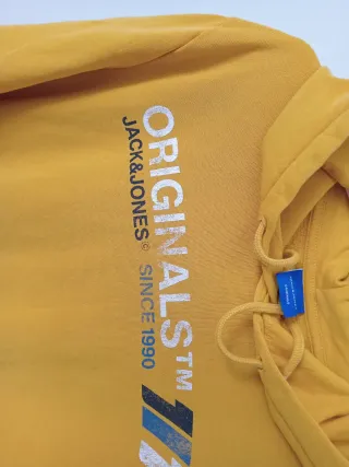 Sudadera Jack & Jones Originals Hombre Mostaza