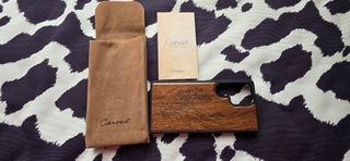 FUNDA SAMSUNG S25 ULTRA Carveit Madera Nogal-Ola