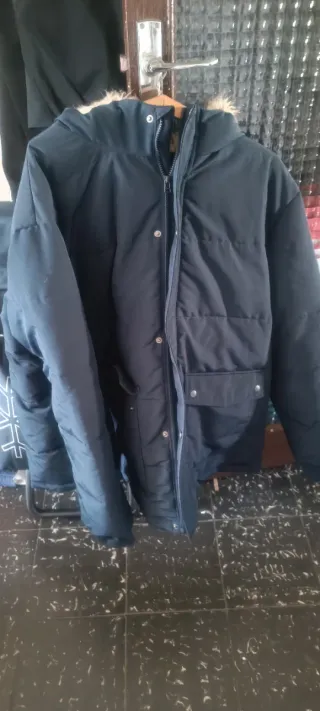Parka gruesa Kiabi azul 4XL