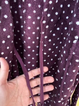 Bata polar Oysho mujer