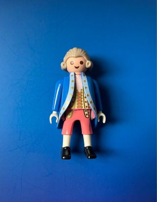 Playmobil Figura Clásica Traje Azul