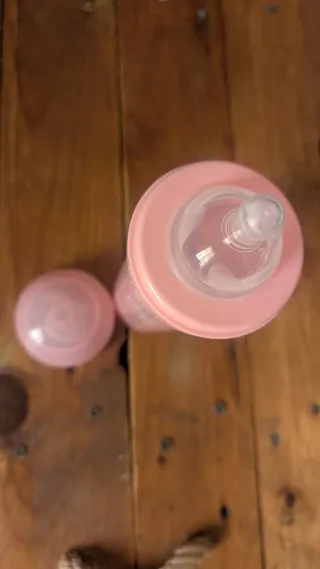 Biberón Twistshake rosa