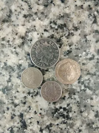 Monedas de 2 Libras Elizabeth II