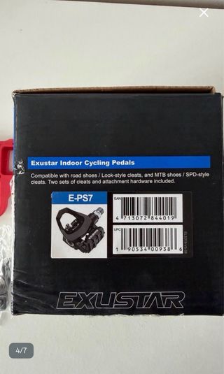 Pedales Exustar Bicicleta Indoor