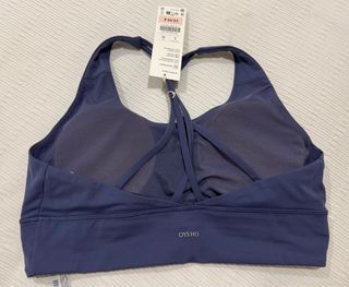 Sujetador deportivo Oysho azul