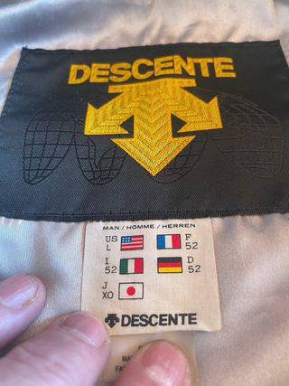 CHAQUETA DESCENTE Talla 52 XL OPCION PANTALON