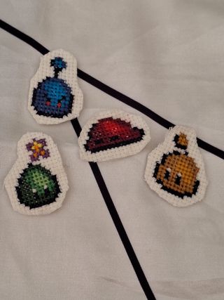 Bordado a mano en punto de cruz Stardew Valley