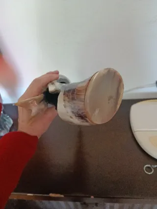 Figura decorativa de cuerno