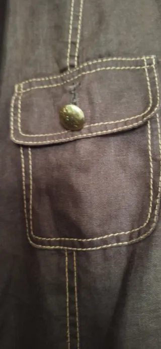 Giacca Sahariana Lino Marrone