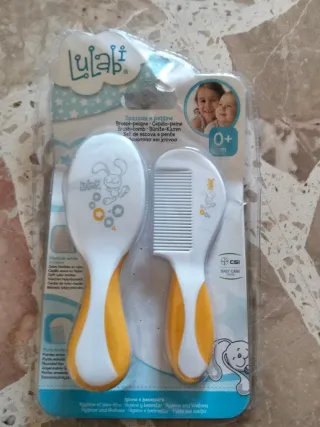 Kit spazzola e pettine per neonati