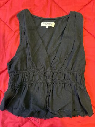 Top negro Pull&Bear