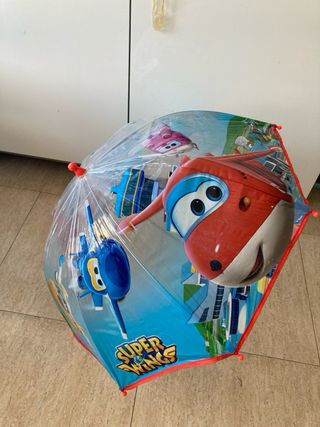 Lote 3 Paraguas Infantiles Transparentes