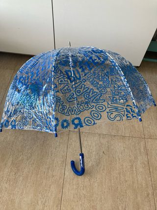 Lote 3 Paraguas Infantiles Transparentes