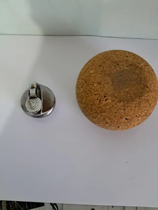 Accendino da Tavolo Vintage in Sughero